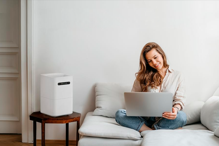 large evaporative humidifier